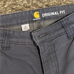 Carhartt fleece lined relaxed, fit pants size 6